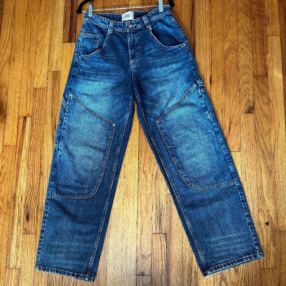 BDG Bella Baggy Carpenter Jeans - Size 28